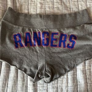 PINK MLB Texas rangers shorts